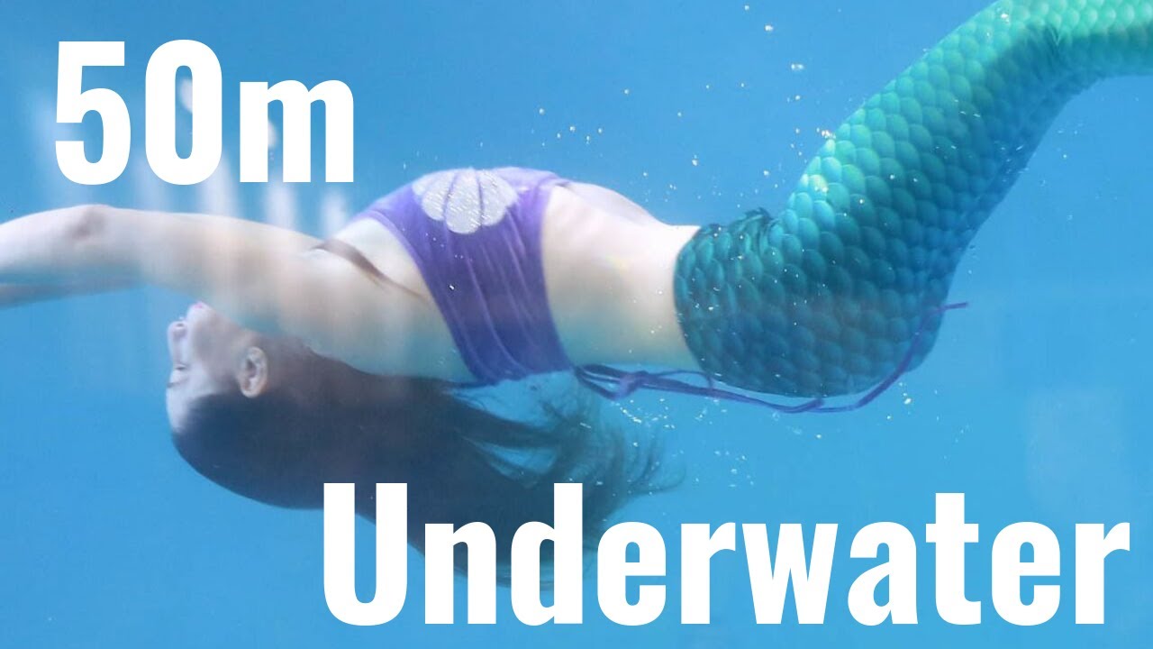 How to swim a full lap underwater (dynamic apnea)