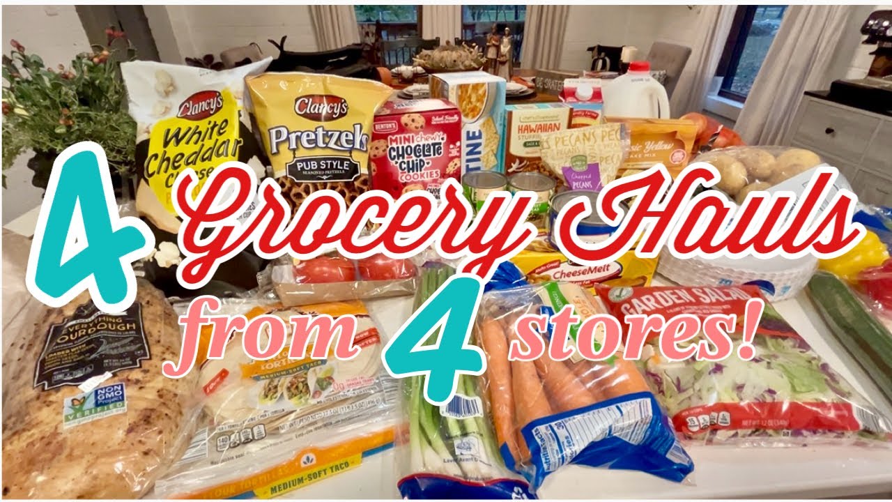 Покупки продуктов в ALDI, KROGER, WALMART и COSTCO!