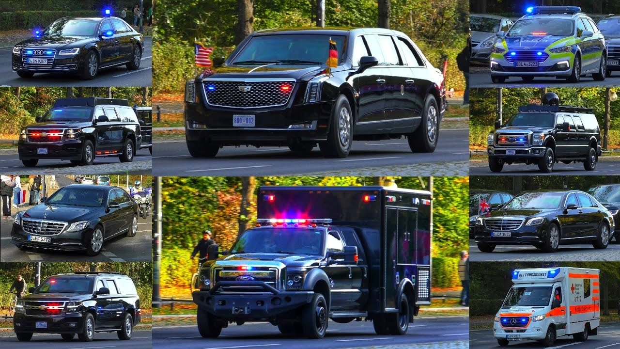 [US-PRÄSIDENT IN BERLIN - HÖCHSTE SICHERHEIT🚨] VIP-Eskorte 》