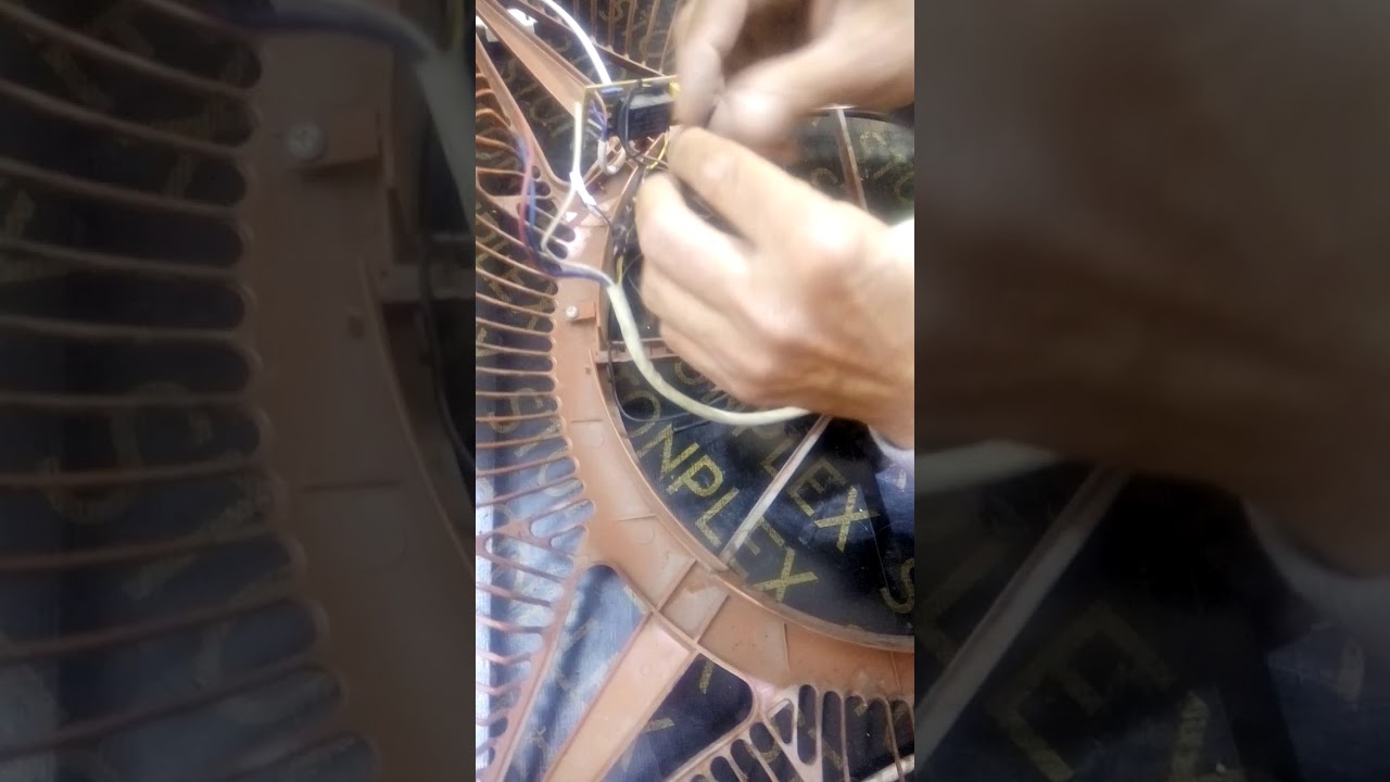 خطئ شائع في ربط مروحة السقف الثانوي ..