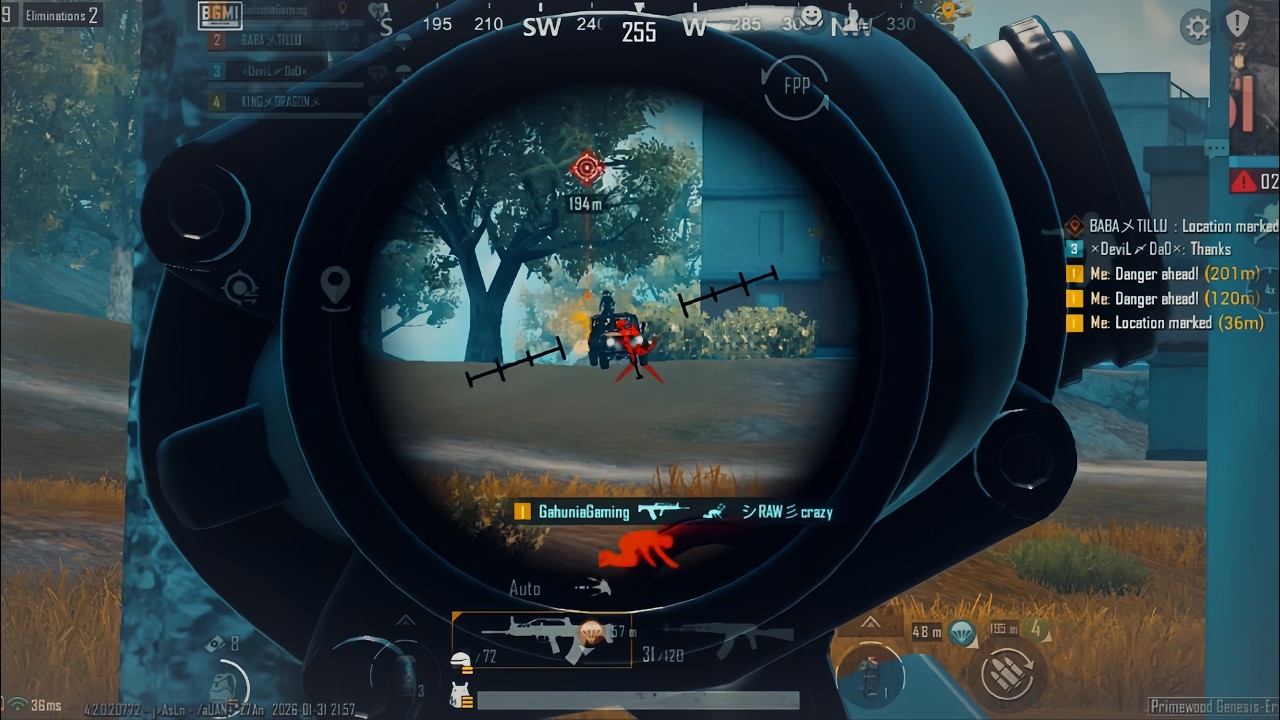 Unlimited Accuracy With Amazing Sensitivity In IPhone 15 Pro ☠️🥵