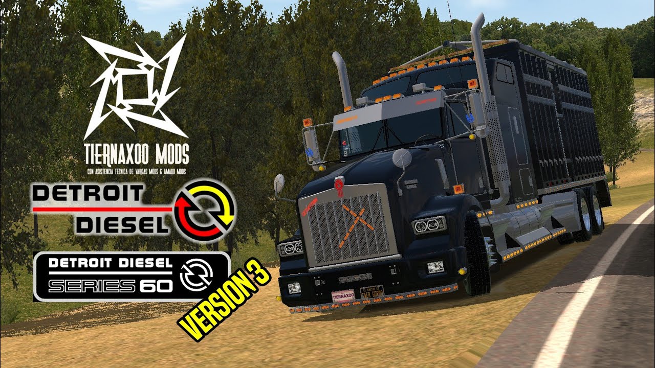 T.Trucker Mod Detroit Diesel Series 60 para WTDS