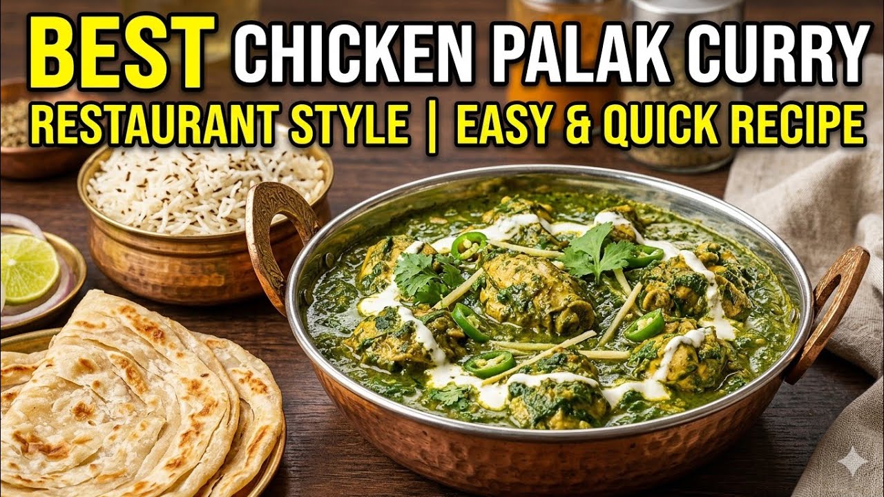    😋గుమగుమలాడే చికెన్ పాలకూర | Chicken Palak| Paalakura Chicken😋#viral#food#chicken#chickenrecipe