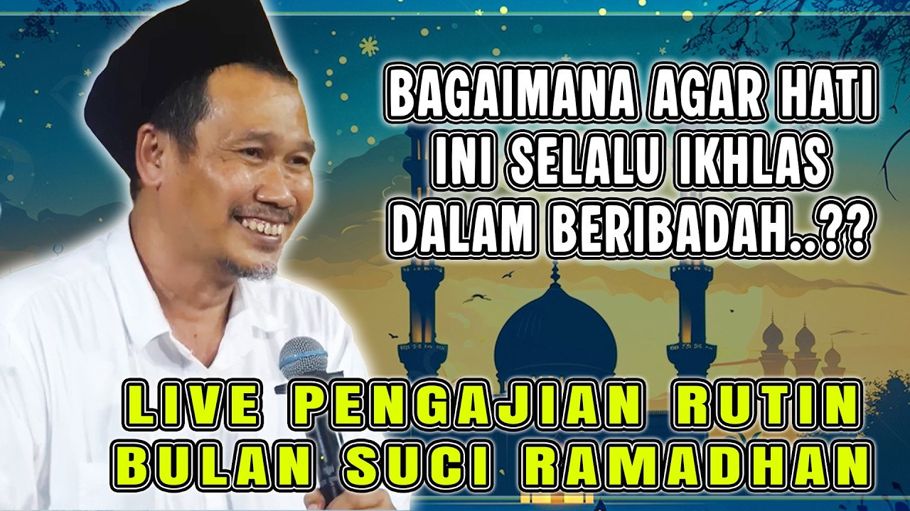 🔴LIVE PENGAJIAN RUTIN BULAN SUCI RAMADHAN BERSAMA GUS BAHA || GUS BAHA TERBARU #gusbahaterbaru