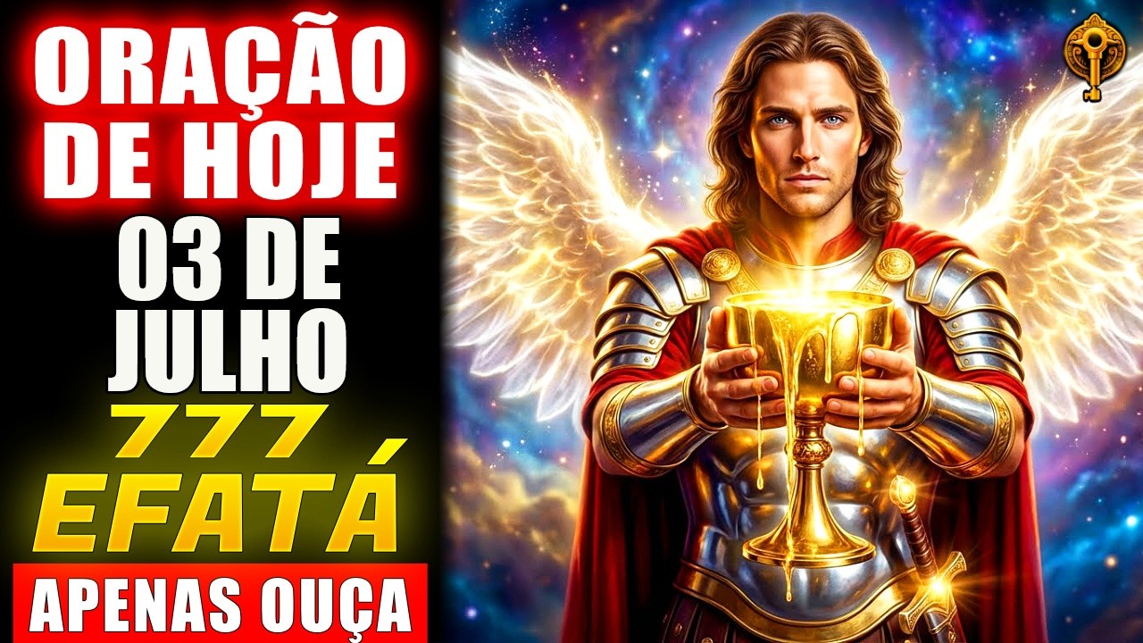 Oração de Hoje a São Miguel Arcanjo ✨ NÃO DEIXE Sua Família Sem Proteção | 777 Efatá