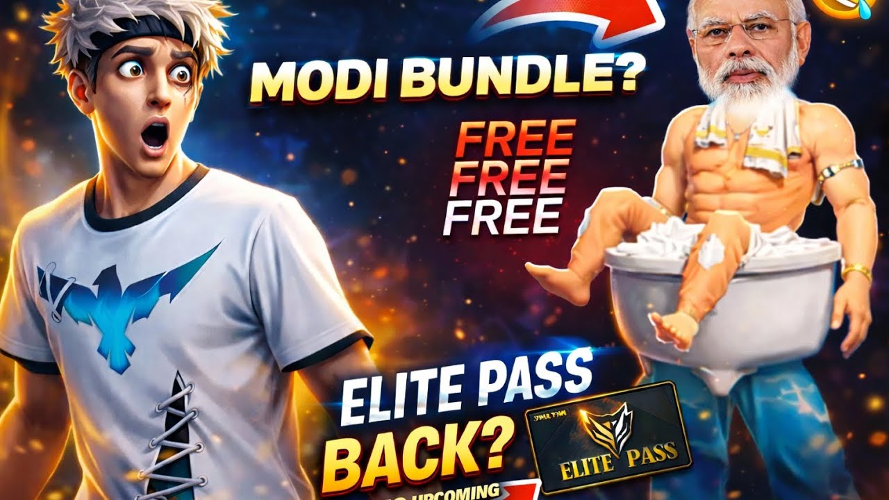 FREE FIRE OB52 UPCOMING EVENTS | ELITE PASS IS COMING BACK IN OB52? | MODI BUNDLE COMING DATE 🤣??