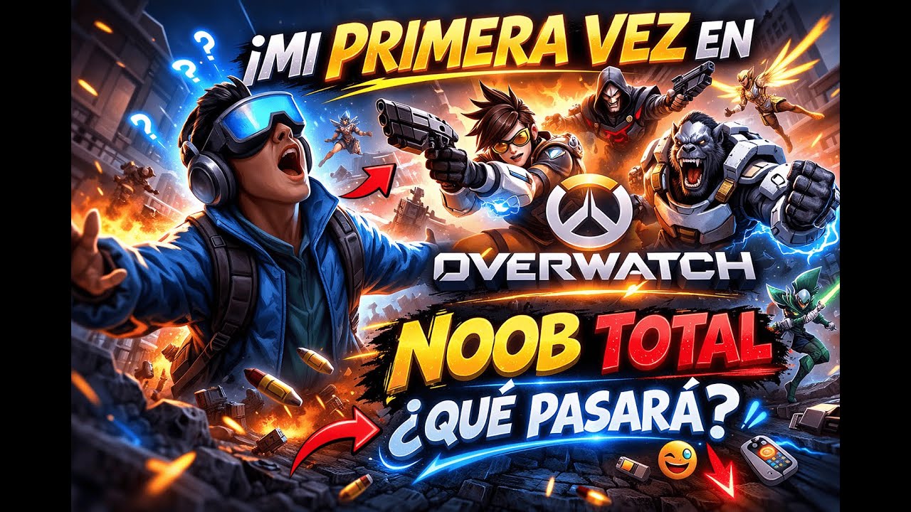 Probando Overwatch en vivo😮💥| ❤️¿VALDRÁ LA PENA?❤️|🔔Suscribete y Laikea❤️| @jrgamingfreel#gameplays