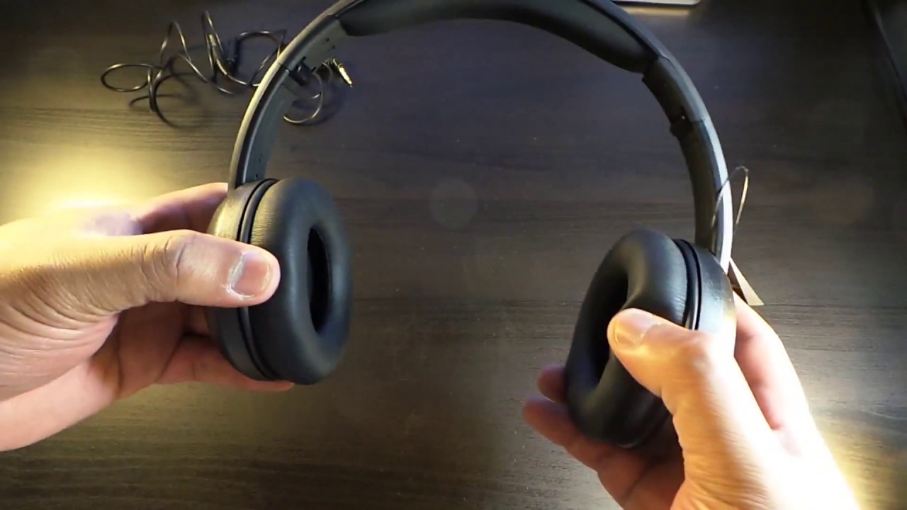 AmazonBasics Over-Ear Headphones Unboxing /review