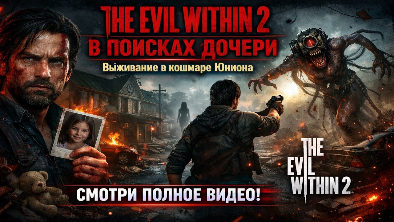 Возвращение в психушку - The Evil Within 2  - стрим № 1