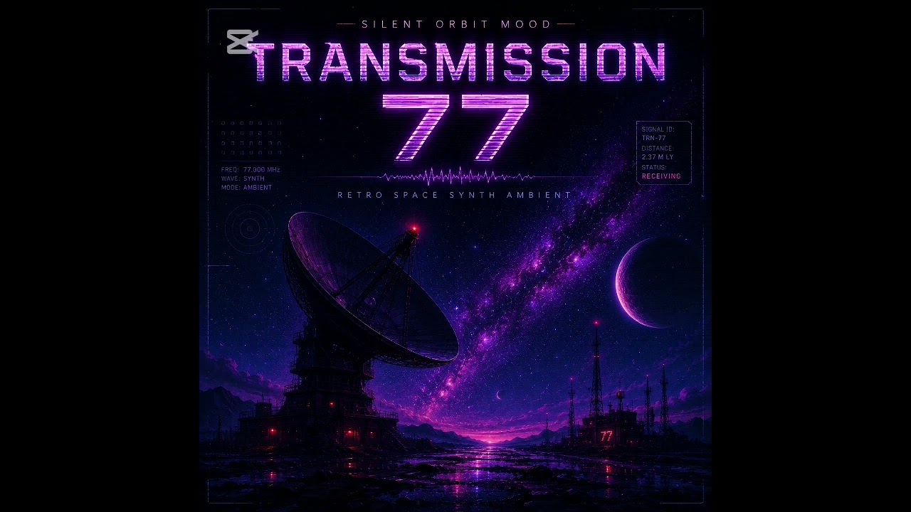 Transmission 77 📡 Retro Space Synth Ambient