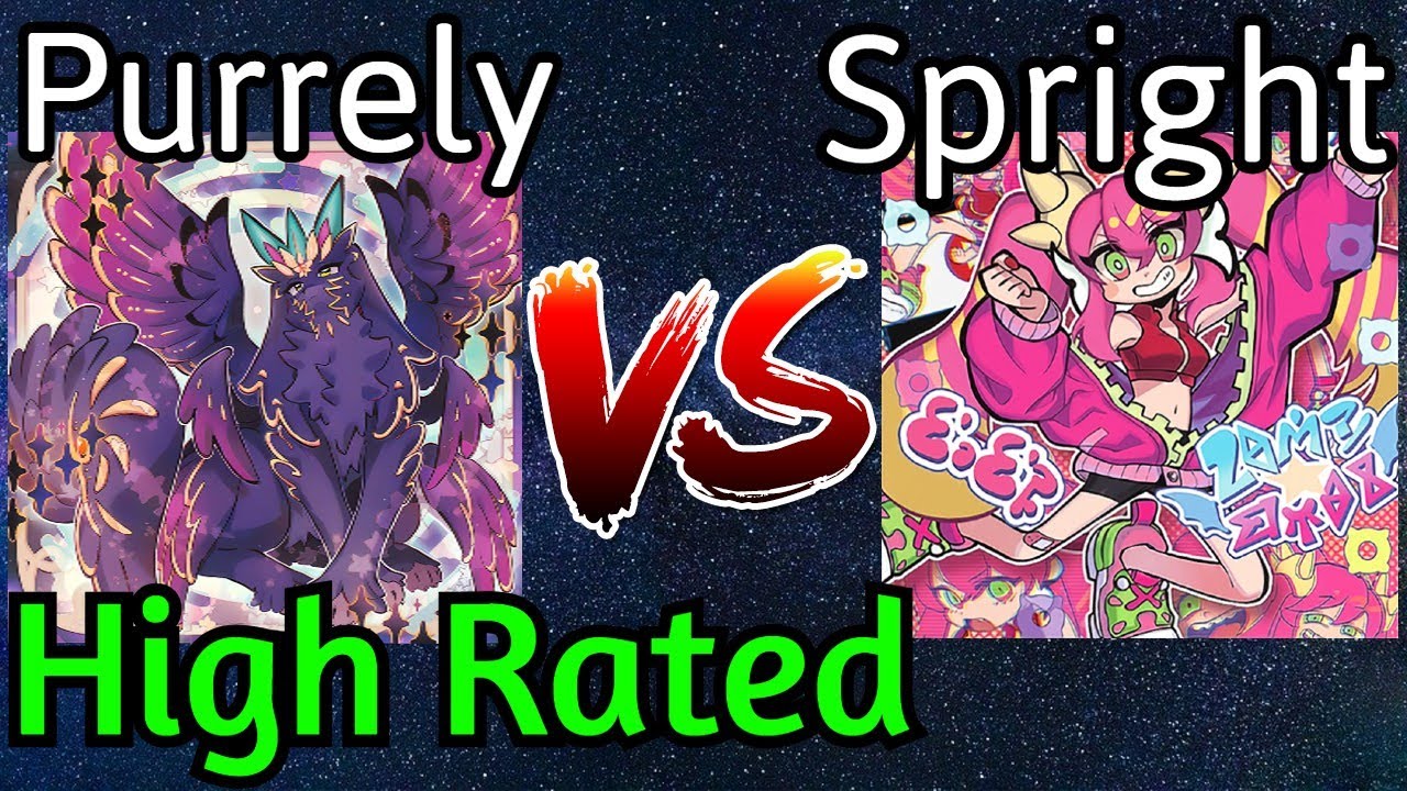 Purrely Vs Spright Runick Live Twin High Rated DB Yu-Gi-Oh!