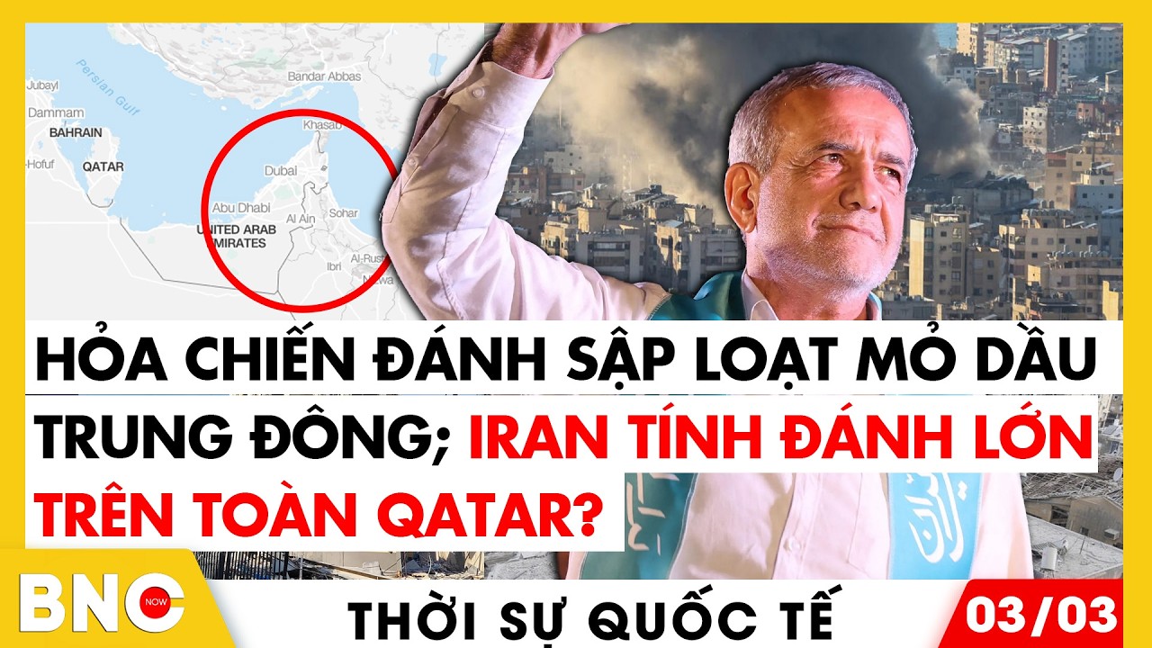 Anh điều chiến hạm cứu Síp khỏi lửa chiến Iran; 3 ngã rẽ sau đòn đánh Mỹ - Israel | Thời sự Quốc Tế