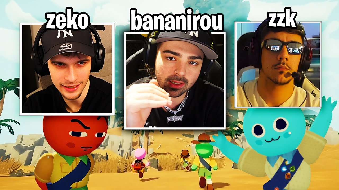 BANANIROU juega PEAK CON ZEKO Y ZZK 🗻🏔