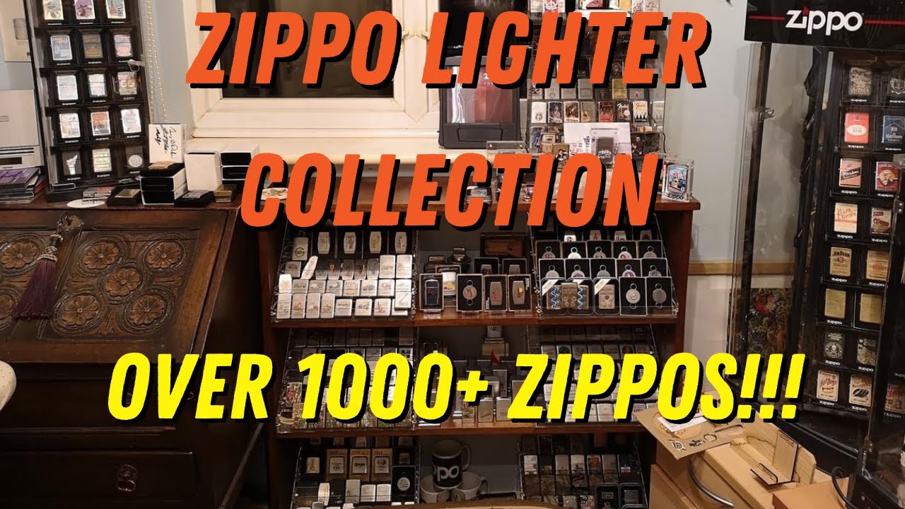 OVER 1000+ ZIPPOS- Zippo Lighter Collection (Subscriber Edition)