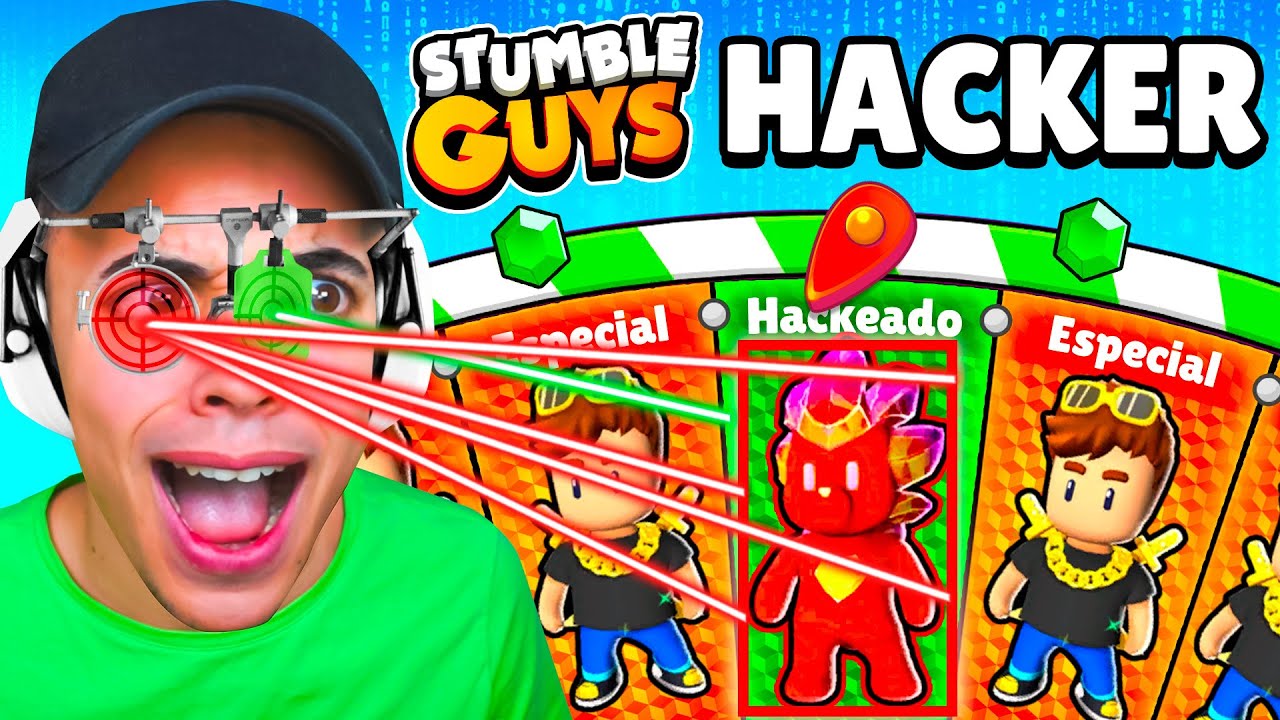 PROBÉ TRUCOS para HACKEAR las RULETAS de STUMBLE GUYS...