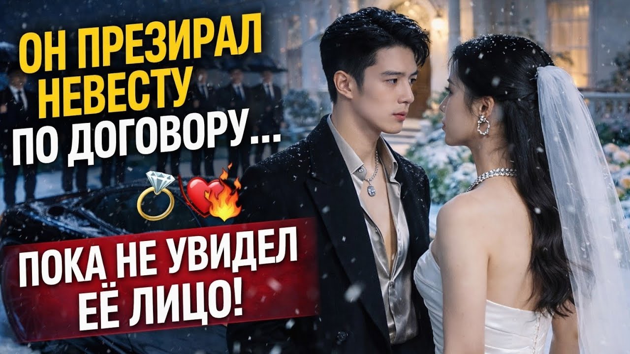 Он презирал свою «уродливую» невесту по договору… пока не увидел её лицо — и не сошёл с ума от 💍❤️‍🔥
