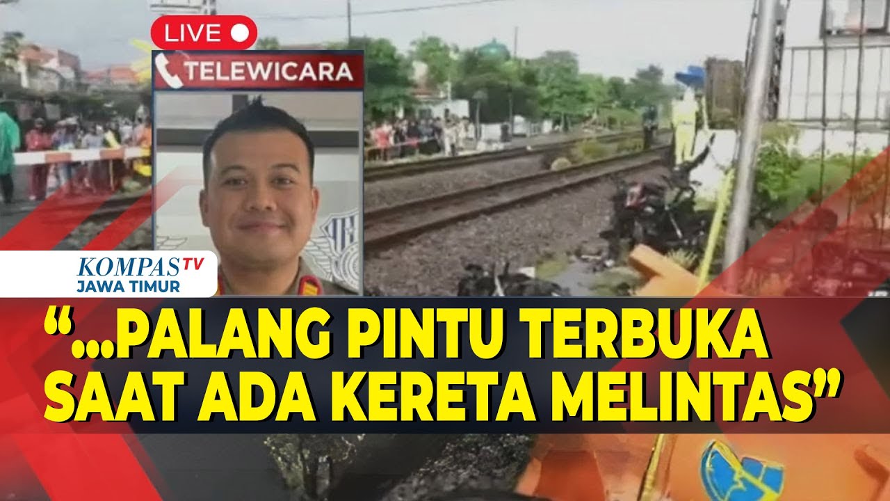 Kronologi Laka KA di Magetan, Polisi: Palang Pintu Terbuka Saat Kereta Melintas!
