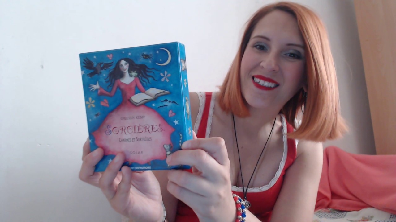 1504  REVIEW Coffret Divinatoire SORCIERES Charmes et Sortilèges de Gillian Kemp