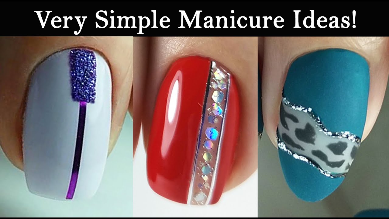 8 EASY NAIL IDEAS! 8 ПРОСТЫХ ИДЕЙ ДЛЯ НОГТЕЙ! Маникюр