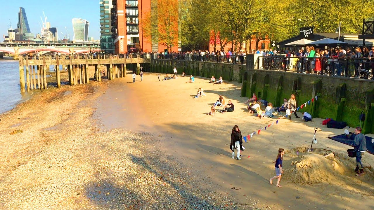 LONDON WALK | South Bank by the River Thames to Blackfriars Station | England