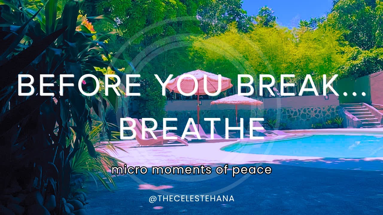 Breathe Before You Burn Out | Quick Calming Meditation for Stress Relief
