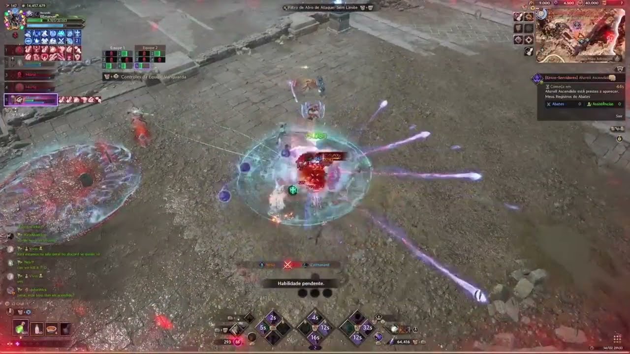 Throne & Liberty - Guilda xLegados (Estreia PvP) - 14/02/2026 (Server Starlight)