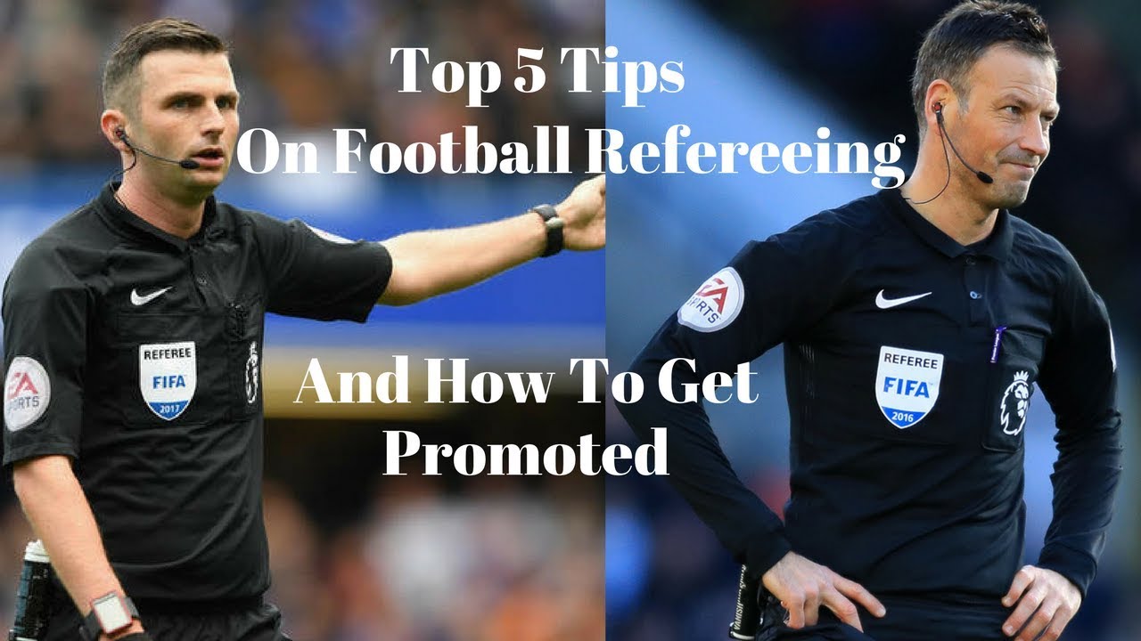 Top 5 Tips On How To Get Promoted As A Football Referee!!