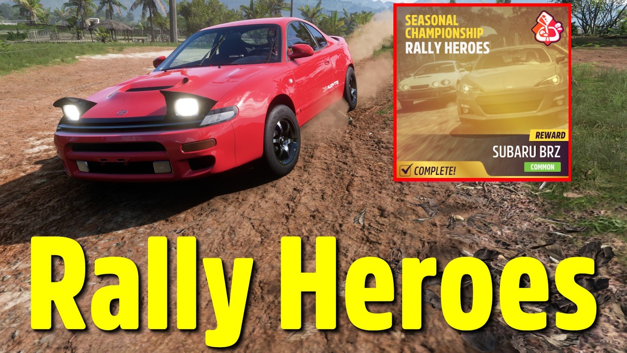 Сезонный чемпионат Forza Horizon 5 Rally Heroes + коды настроек | Серия 57, 3-я неделя, зима