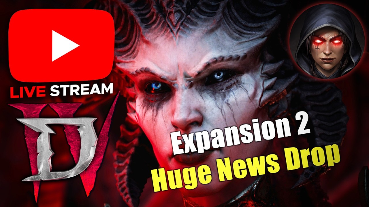 Diablo 4 - WARLOCK REVEAL & S12 UPDATE STREAM