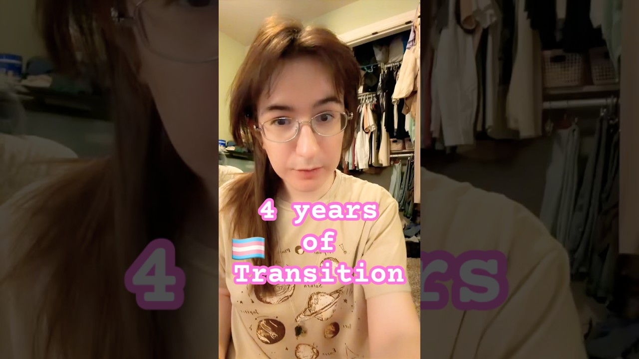 Моя 4-я годовщина перехода #hrt #mtf #transition