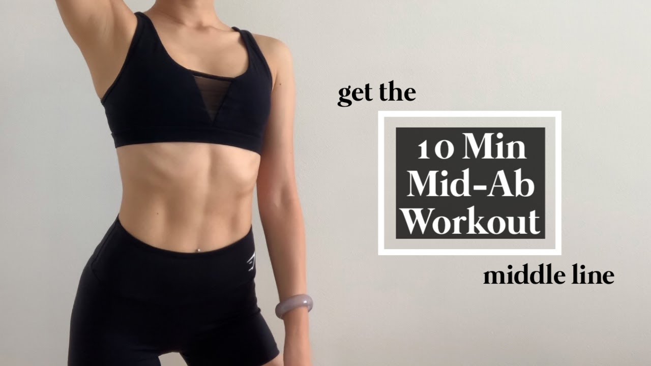 10 Minute Mid-Ab Workout | strengthen and tone your mid-section
