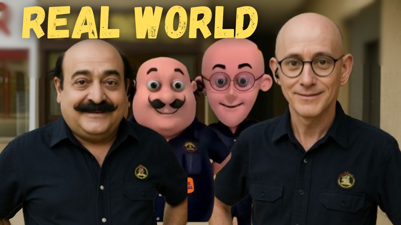 Motu Patlu Characters In Real Life | Fan-Made Skit For Fans | Fun with learning 2.0