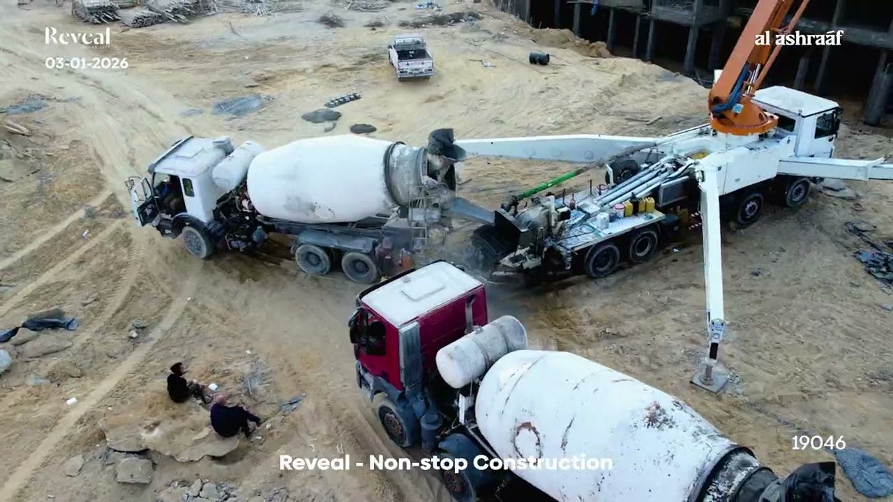 Non-stop construction at REVEAL. 3-1-2026