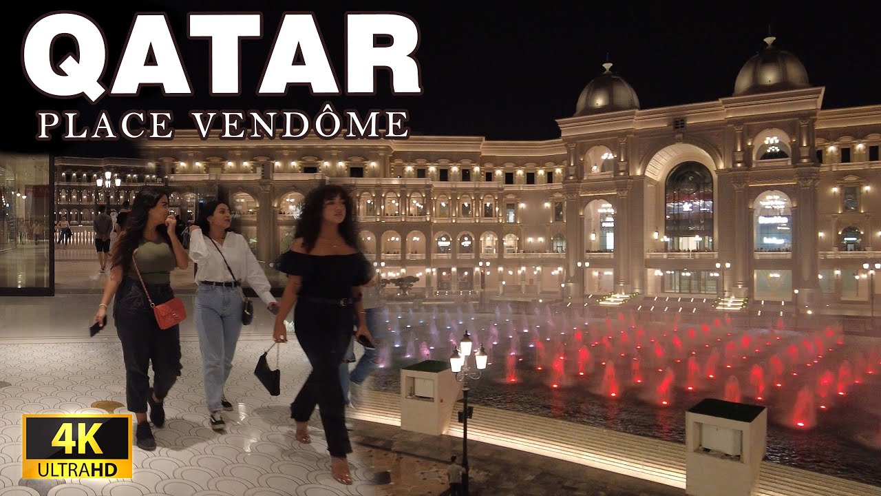 QATAR, Place Vendôme - Luxurious Mall 2022 - 4K UHD 60FPS