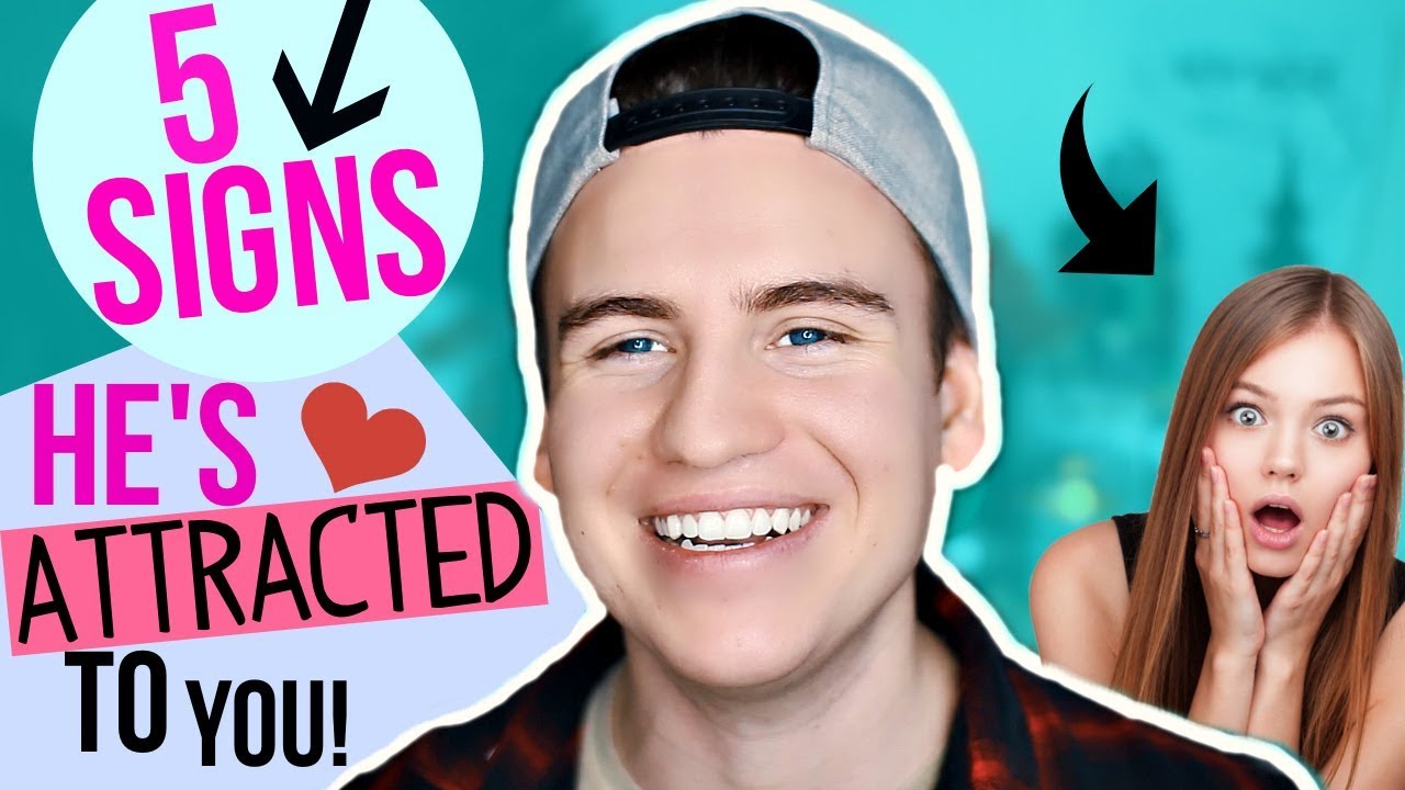 5 SUBTLE SIGNS A GUY IS ATTRACTED TO YOU!