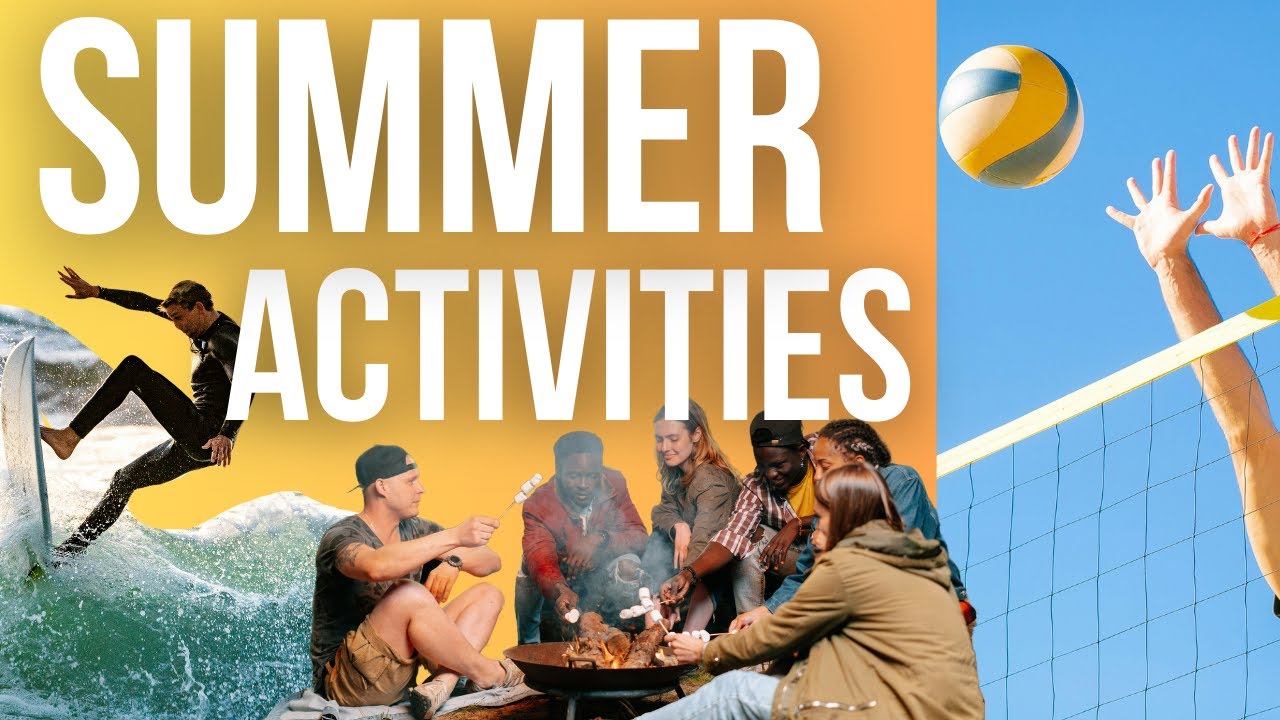 Summer Activities English Vocabulary for&nbsp;English Learners | Learn to Speak English!