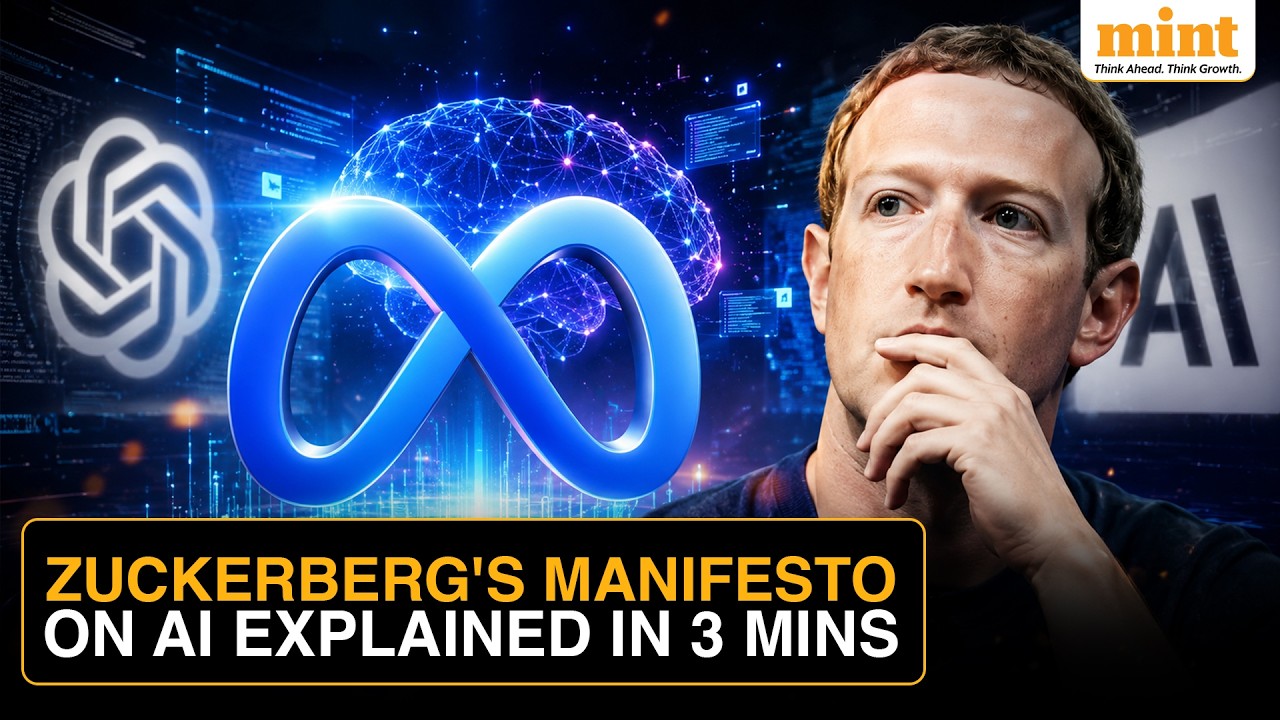 Top 5 Takeaways From Meta CEO Mark Zuckerberg's Manifesto On AI | Explained