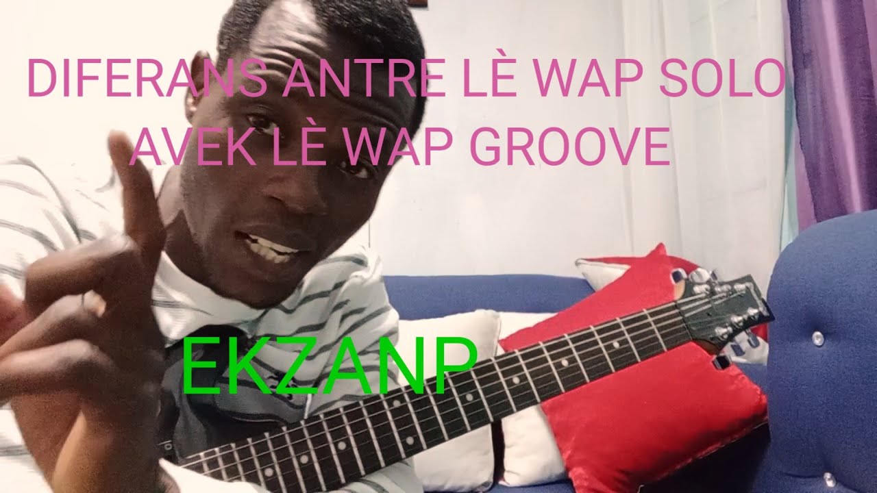 diferans ki genyen antre groove ak solo guitar, ekzanp.