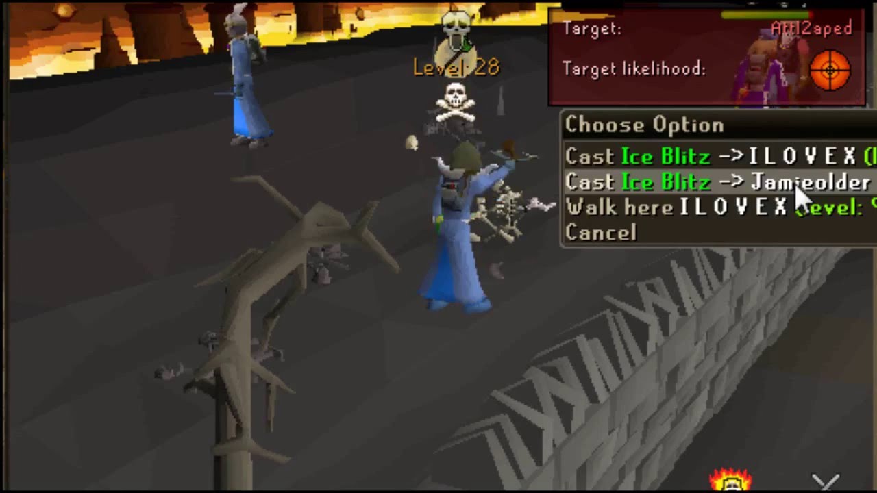 Jad failz runescape Bh/Pvp hybrid pking on my range/mage tank - read description -