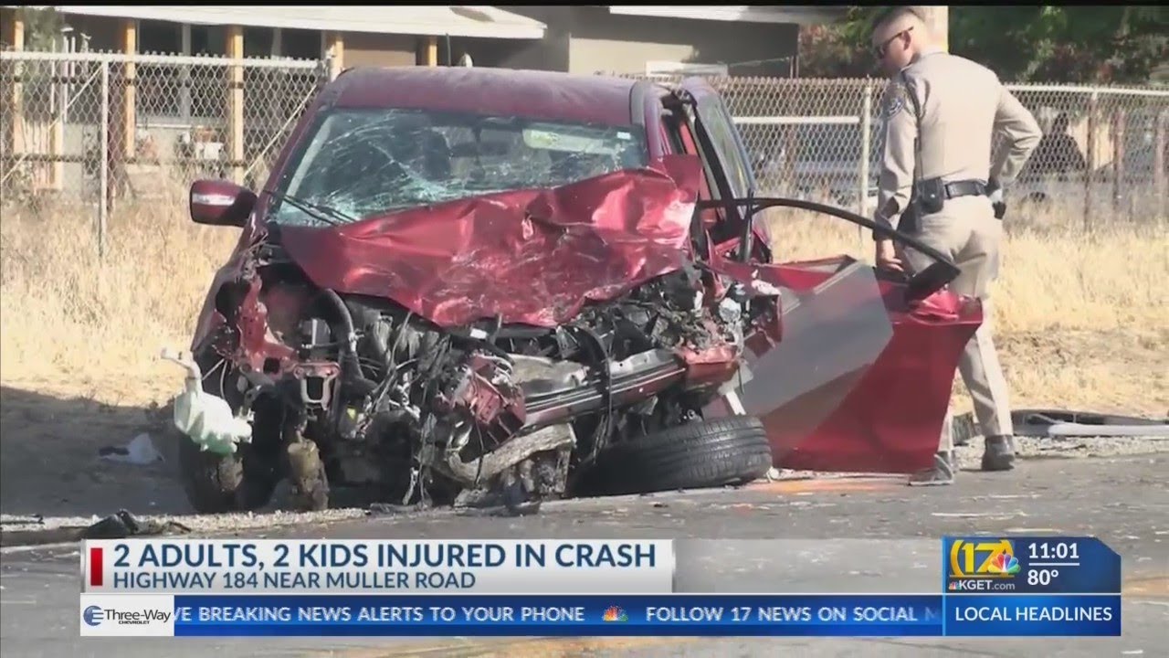 4 injured in Weedpatch Highway crash