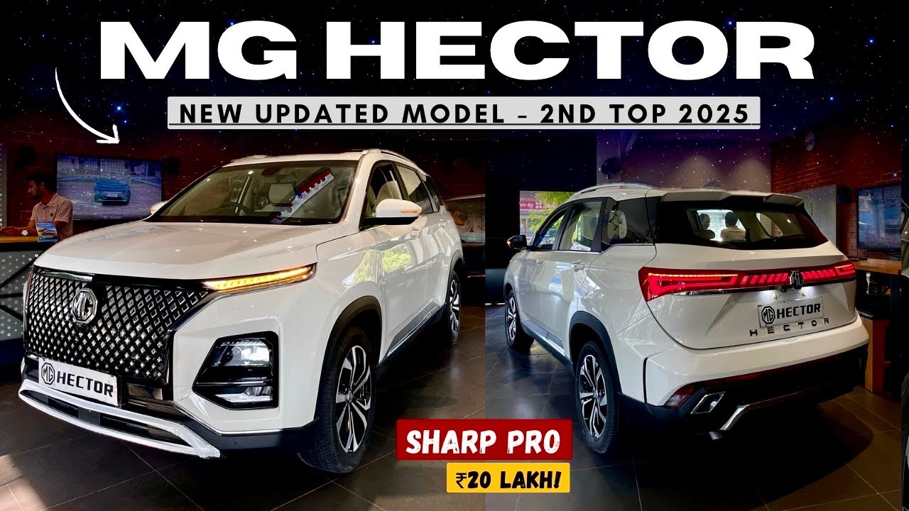 2025 MG HECTOR SHARP PRO NEW UPDATES ❤️ ₹20 LAKH FEATURE LOADED SUV 😍