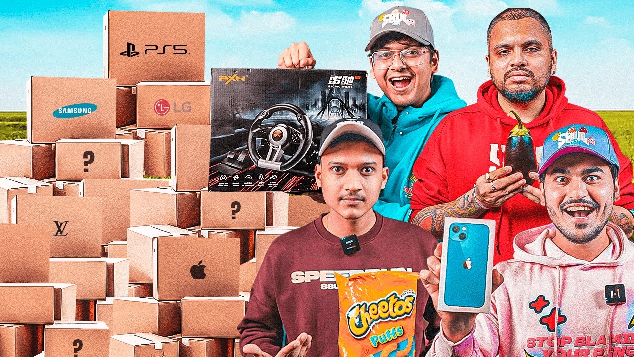 UNBOXING MYSTERY BOXES - FT. S8UL CREATORS