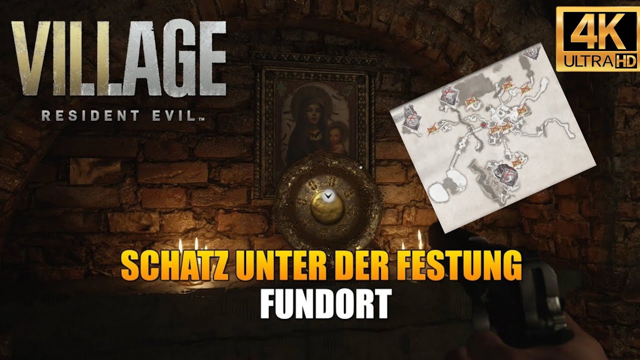 Resident Evil 8 Village German : Schatz unter der Festung