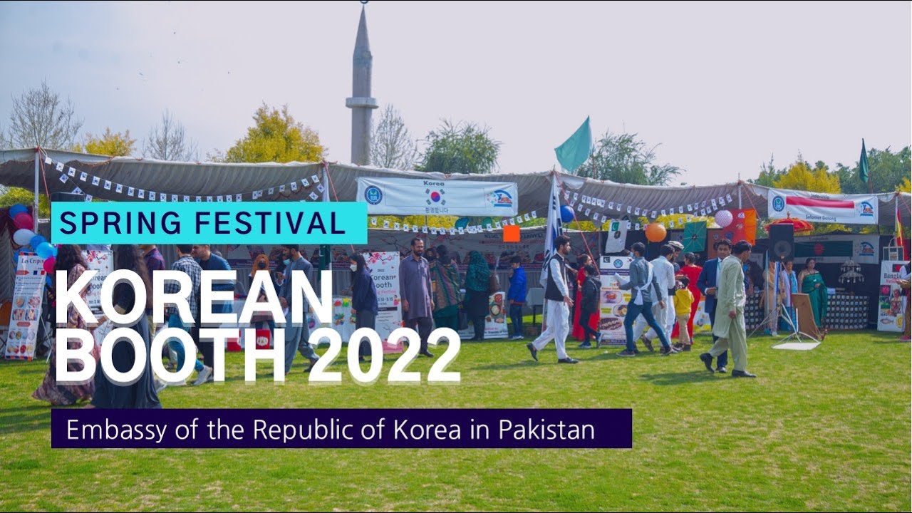 2022 Korean Booth in NUML Spring Festival