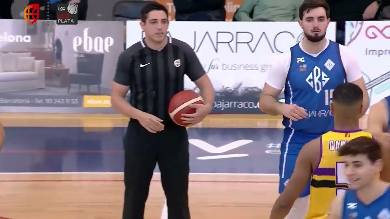 Pajarraco CBS vs U E  Mataró. Leb Plata 23/24