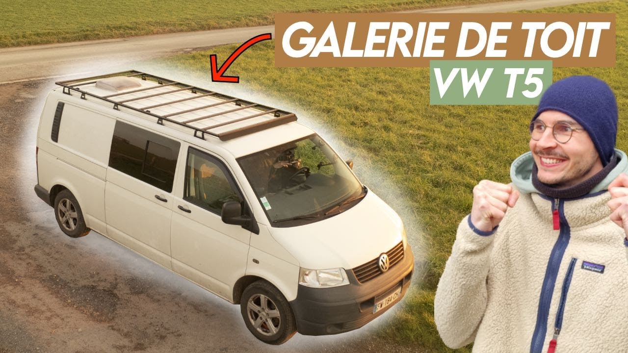43. Galerie de toit OFF ROAD sur mon van VW T5  - ND RACK