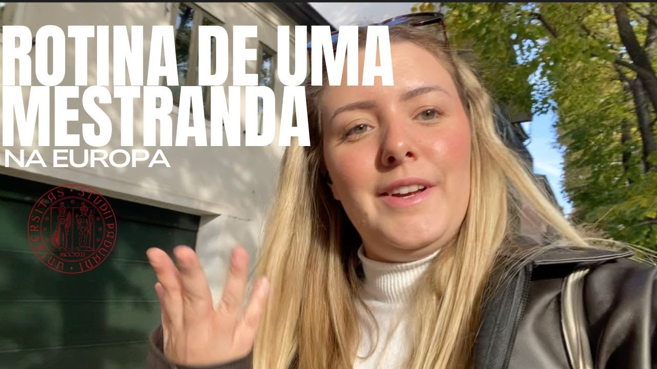 Como é estudar e viver na Itália: minha rotina de mestranda 🇮🇹📚