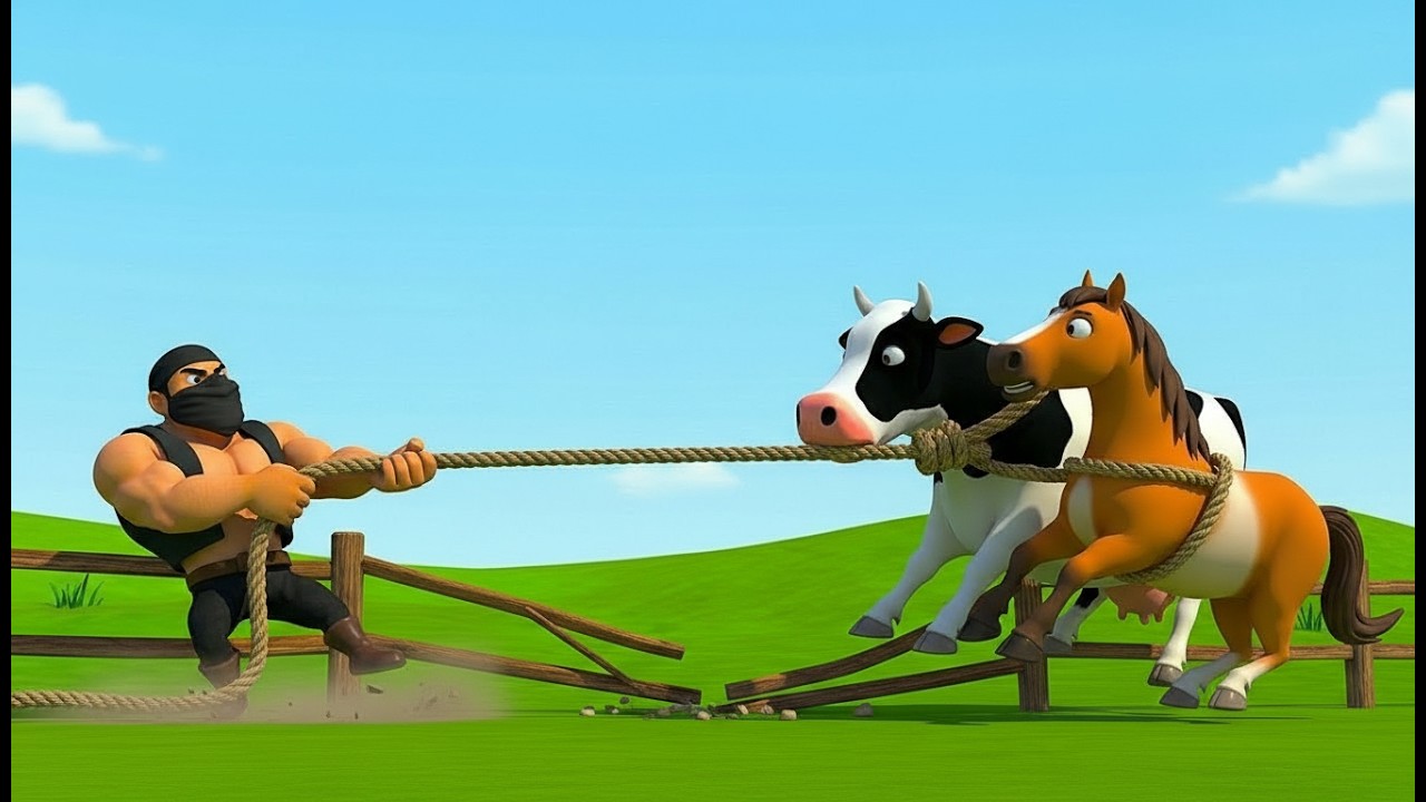 Thief in Old MacDonald’s Animals Stolen 😱 Midnight Farm Robbery Leaves Everyone Shocked 😱🚔 🐄🐎