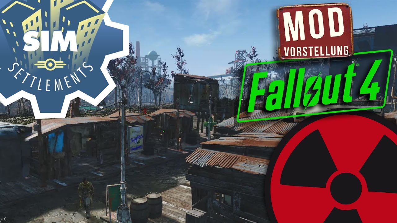 FALLOUT 4 Mod -  Sim Settlements ☢ [Modvorstellung und Tutorial - Deutsch]
