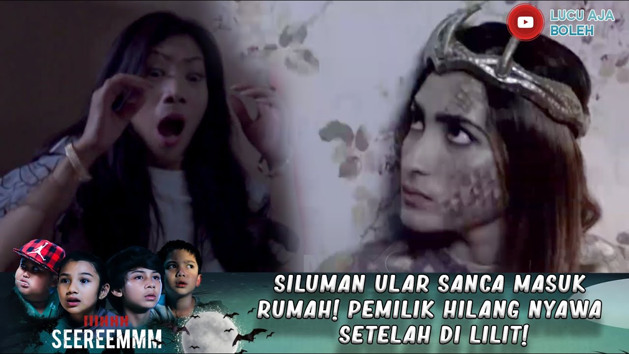 SILUMAN ULAR SANCA MASUK RUMAH! PEMILIK HILANG NYAWA SETELAH DI LILIT! - IH SEREM